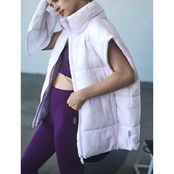 NWT Free People Puffer Vest Medium - Picture 1 of 11